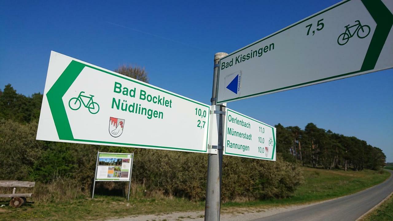 Ferienwohnung Sandner Nüdlingen Eksteriør billede